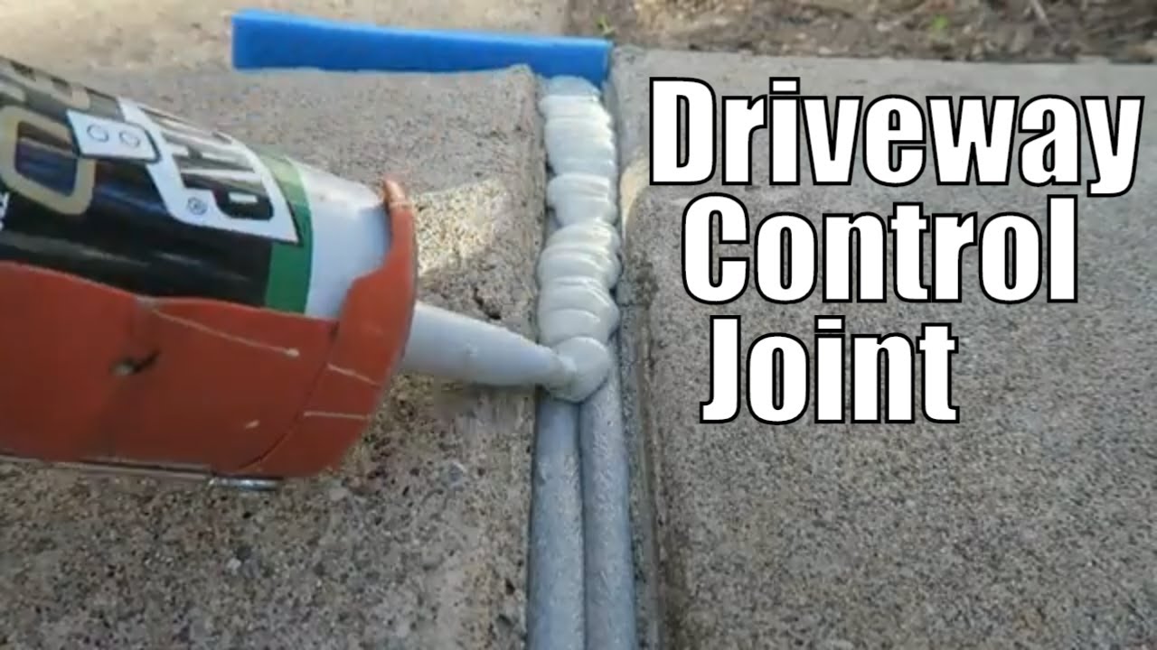 How to Caulk Concrete Control Joints with Perfect Results Every Time