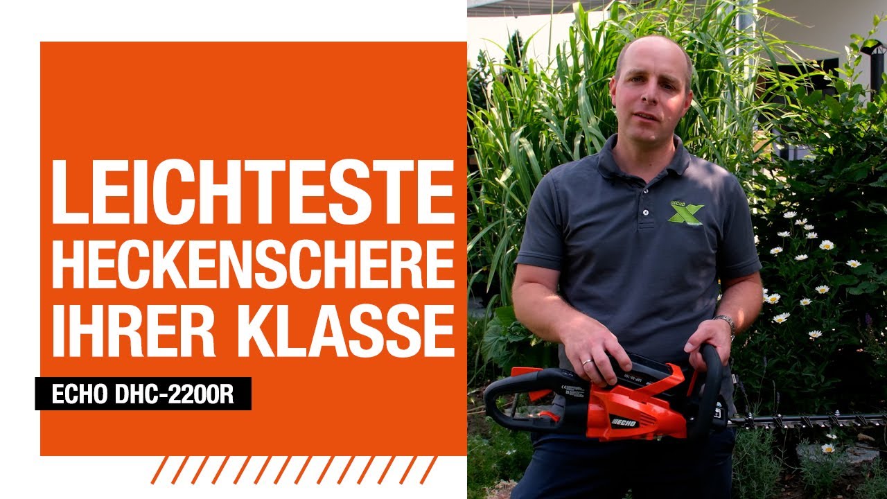 Hands On: ECHO DHC-2200R - Die leichteste Heckenschere ihrer Klasse