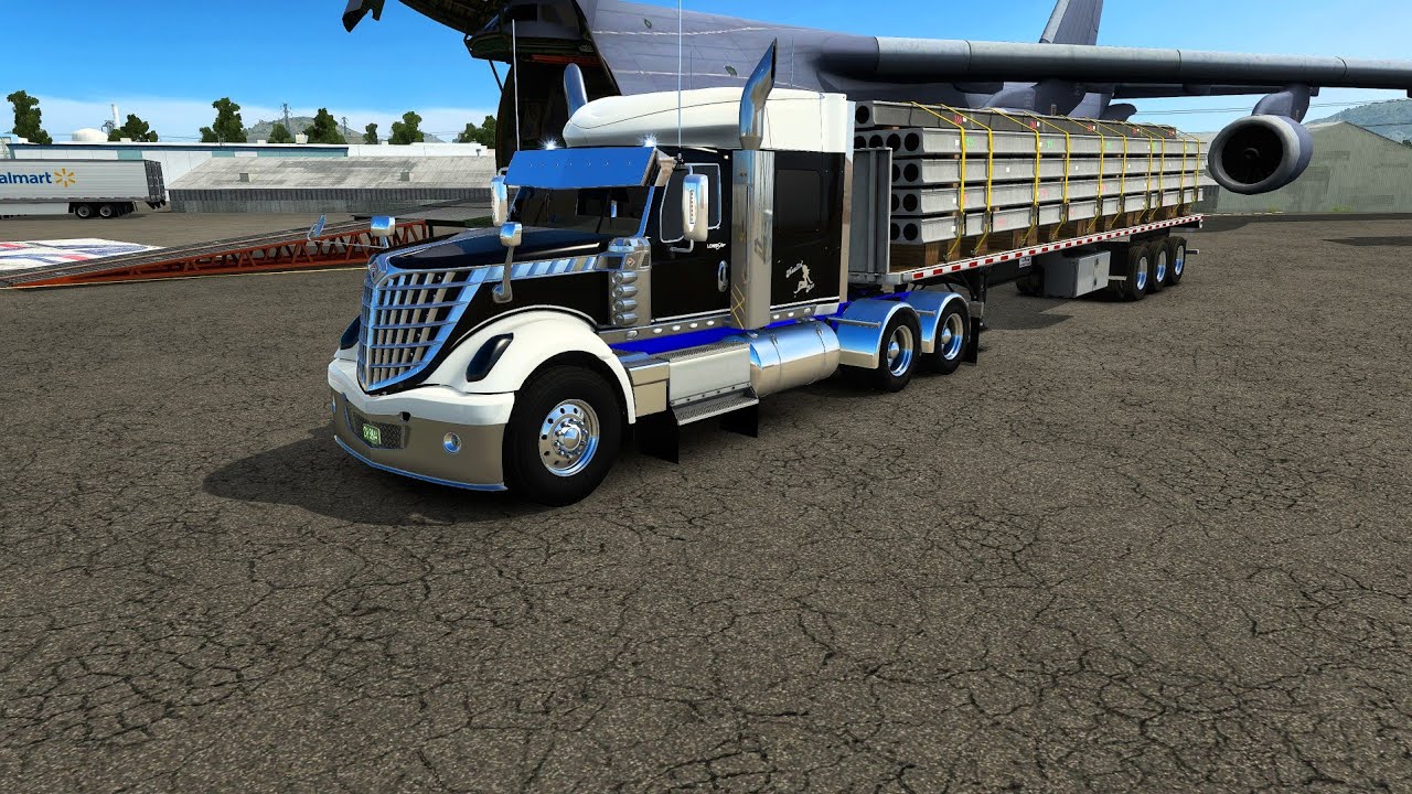 Custom International Lonestar - Caterpillar C15 6NZ - American Truck Simulator - ATS