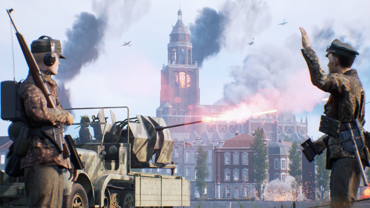 Squad 44 - Sd.Kfz. 7/FlaK 38 20mm Arnhem Annihilation [GER Comms/ENG Subs]