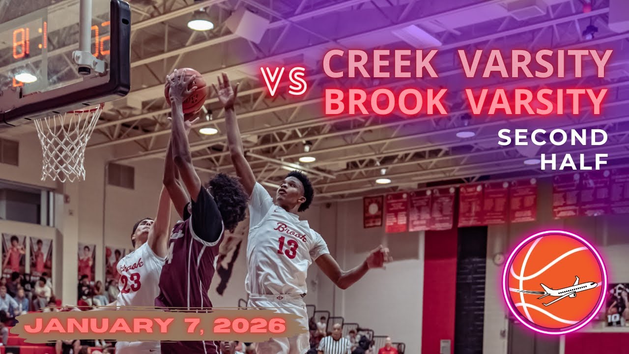 Varsity Clear Creek HS vs Clear Brook HS basketball game at Clear Brook High School. Second Half