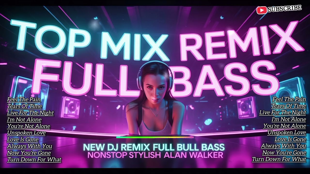 MIX DJ  - ⚡ALAN WALKER || ELECTRONIC MUSIC TOP 2026 REMIX FULL BASS 🎧 VOL-24 #EDM #remix #chill