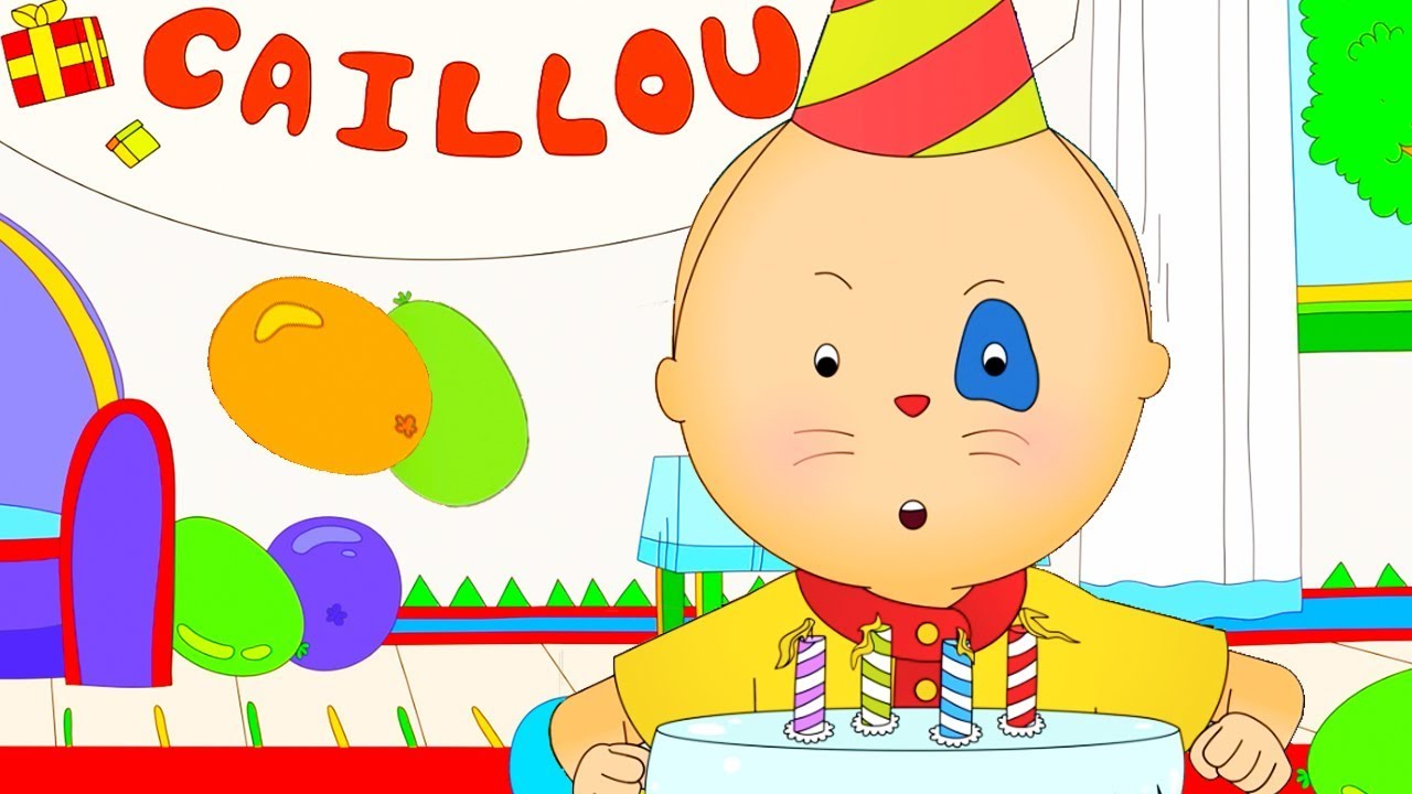 Ruca em português | De Cumpleaños De Ruca | Caillou Episódio Completo | NOVO