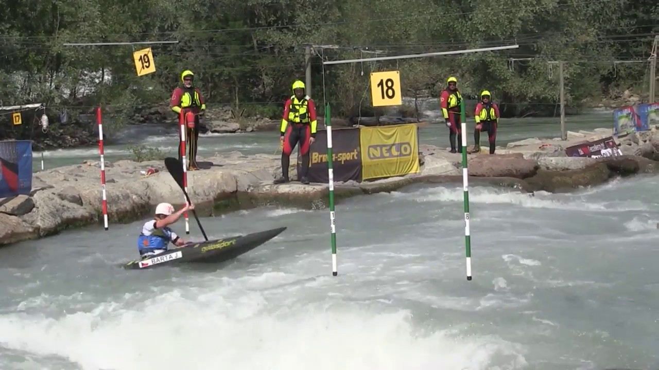 MUNDIAL AGUAS BRAVAS slalom Juvenil, Ivrea, Italia