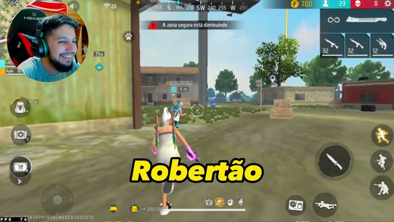 Enganei um GADO com Voz de Mulher no Free Fire *ele ficou bravo* 😱