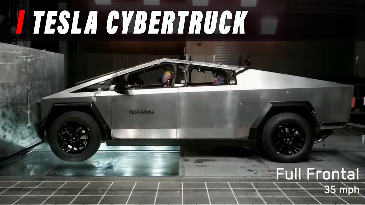 Краш-тесты Tesla Cybertruck
