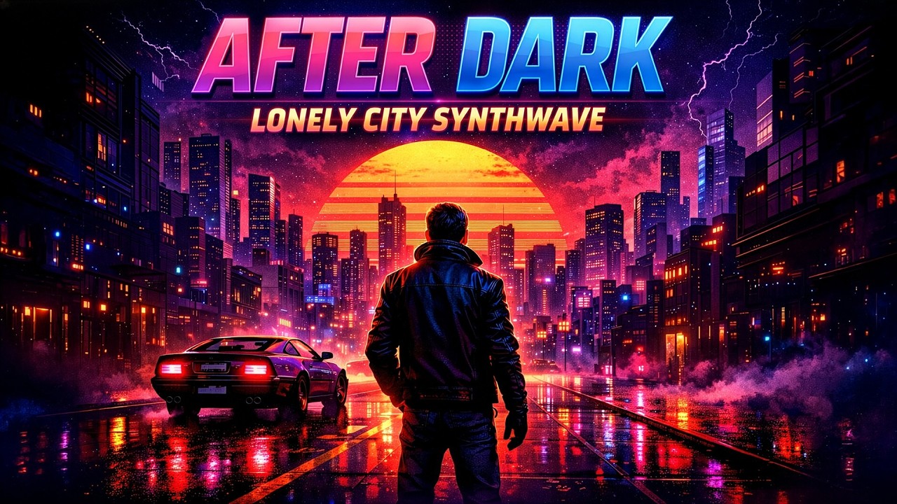 AFTER DARK – Lonely City Synthwave