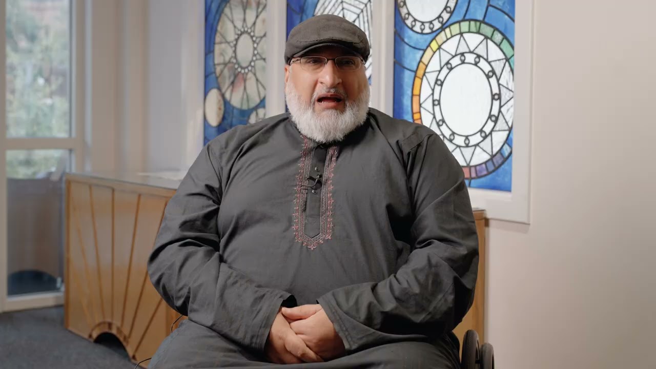 Amjid's story: turning a negative into a positive, giving back and meeting friends for life