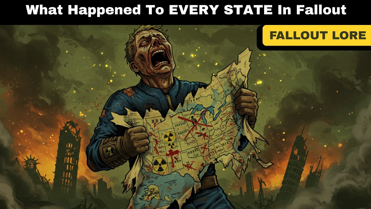 Что случилось с каждым штатом в Fallout после падения бомб