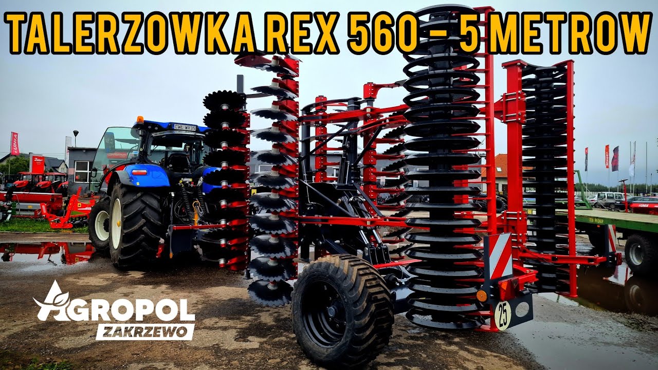 Odbiór nowoczesnej talerzówki REX 560 Expom Krośniewice - CZY WARTO?