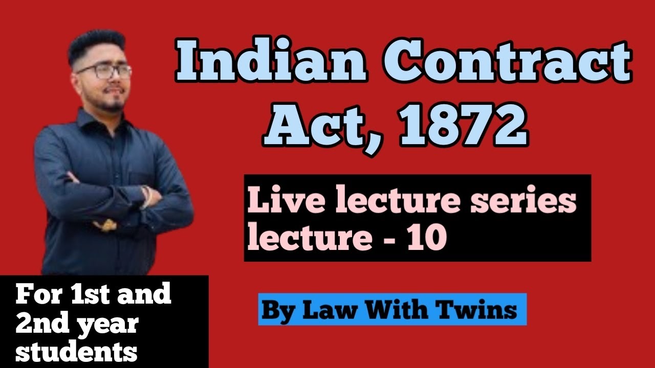 Lecture 10, Misrepresentation under contract | meaning | difference with fraud | for AIBE,LLB, BALLB