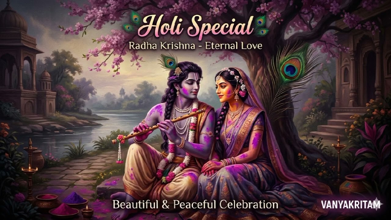 रंग में रंगे राधा कृष्णा 🦚| Radha Krishna Holi Song 2026 | Official video | Vrindavan Ke Holi. 