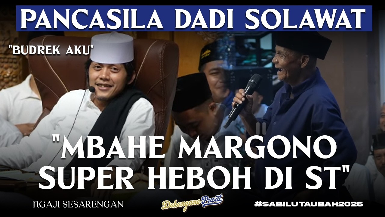 MBAH YANTO HEBOH DI ST, LUCUNE POL BIKIN GUS IQDAM BUDREK, PANCASILA DADI SOLAWAT!!