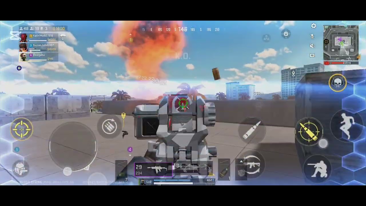 Blokdstrike 🔥 battleroyale🔥 Gameplay| close but so far from victory 14kills 