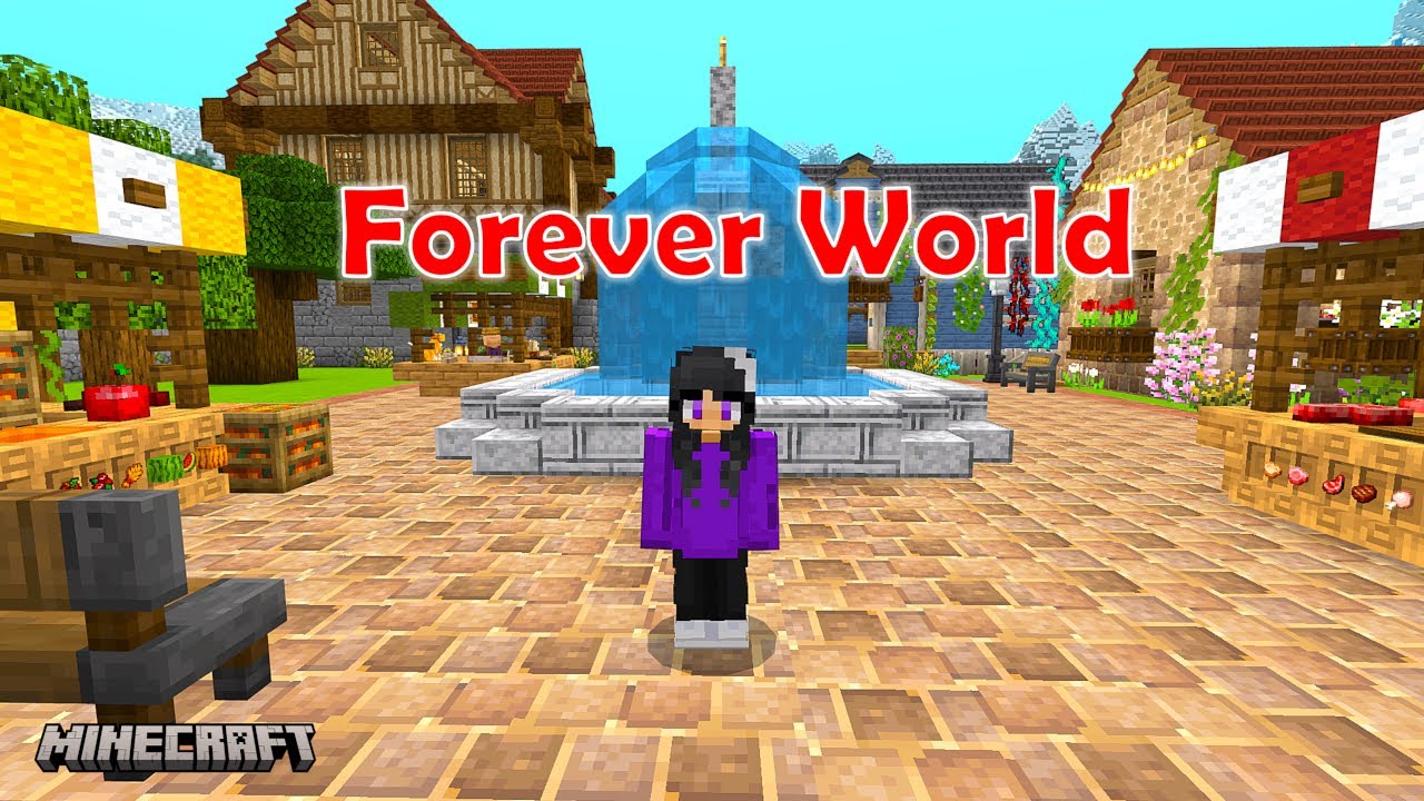 Путешествие по моему уютному вечному миру в Minecraft