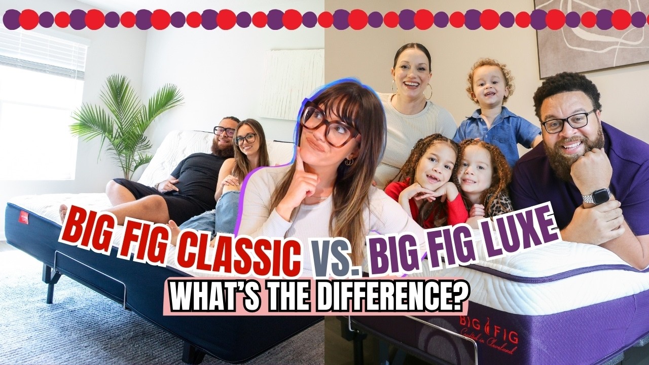 Сравнение матрасов Big Fig Classic и Big Fig Luxe | Обзор матрасов