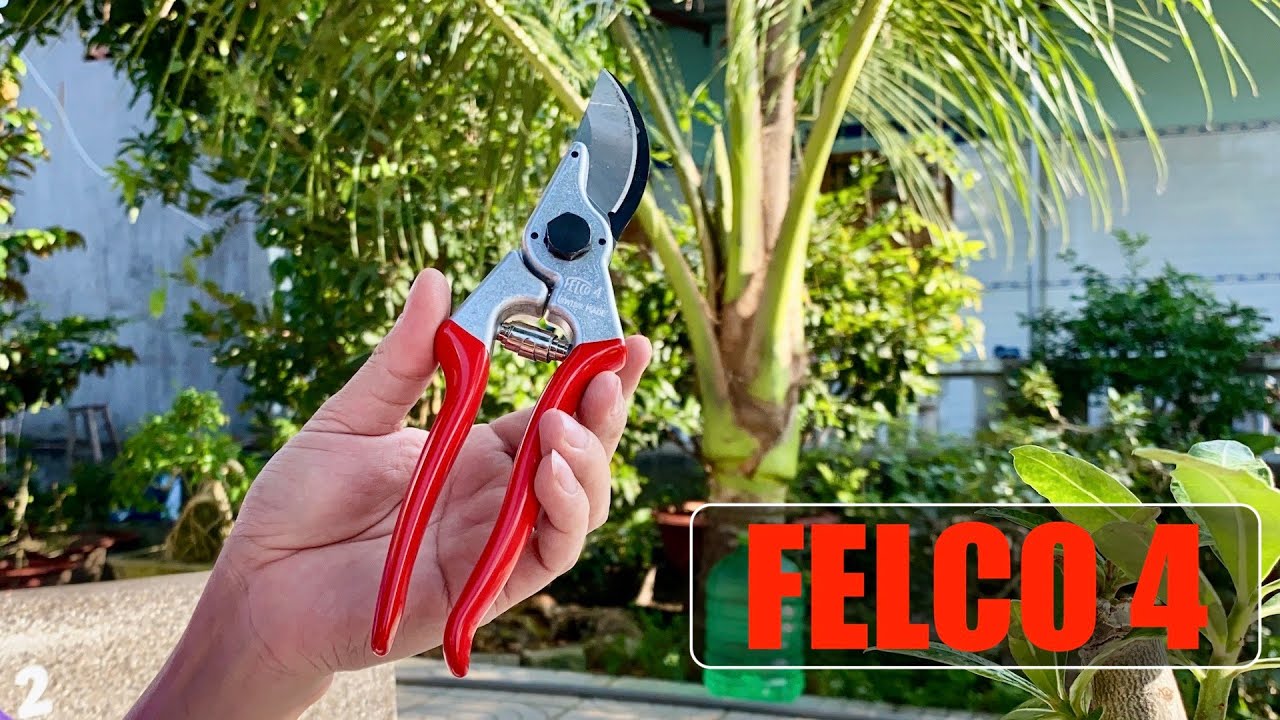 Kéo cắt tỉa cành FELCO 4 sản xuất tại Thụy Sỹ, khả năng cắt tới phi 25mm