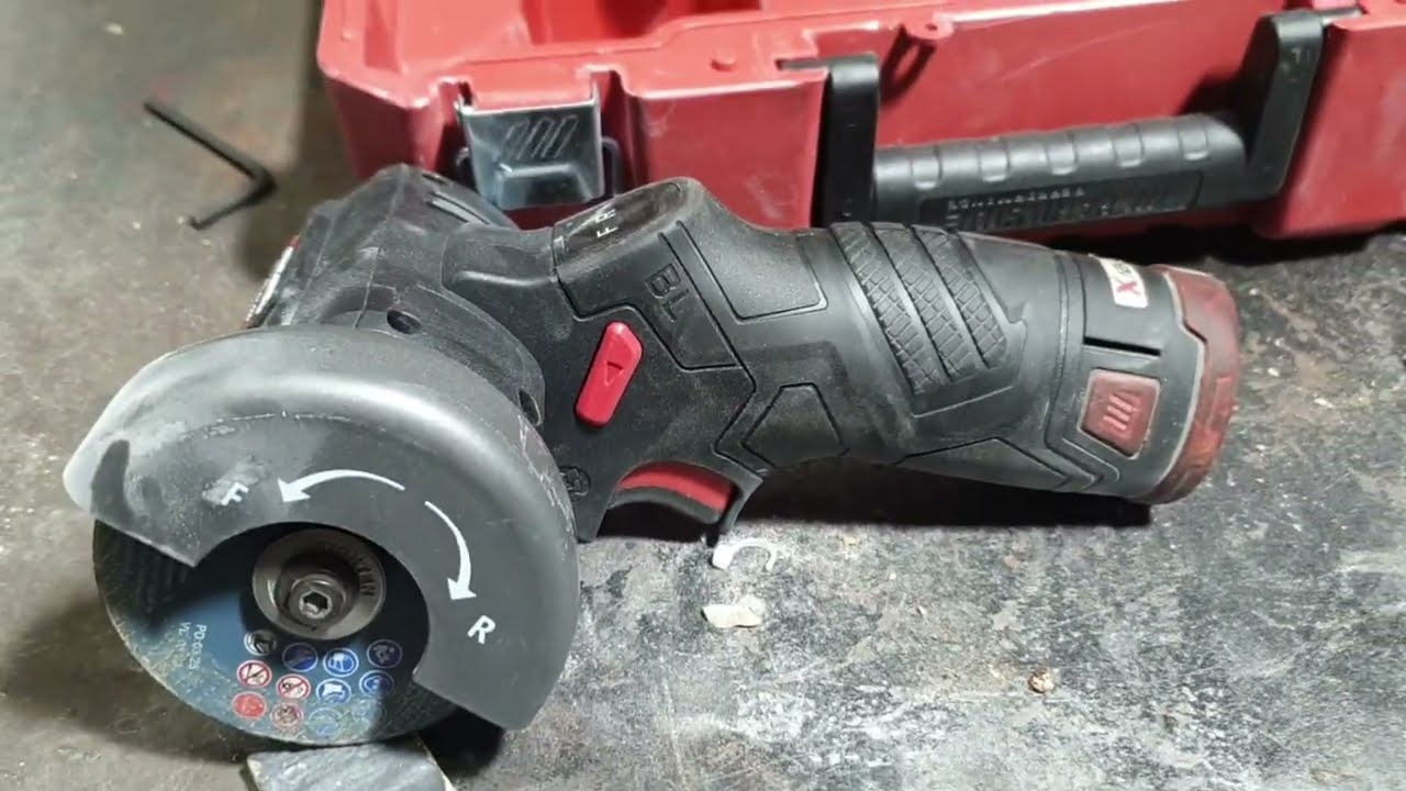 12V Cordless Angle Grinder / Flex mic Parkside Performance