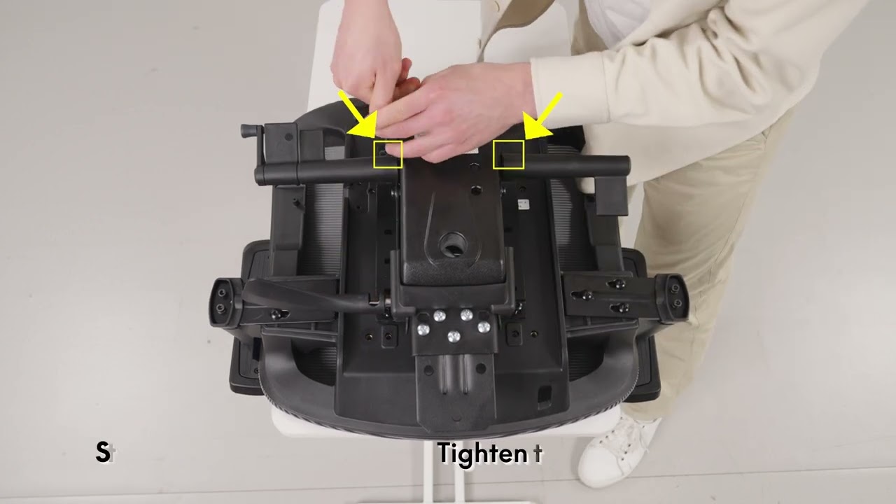 Ergonomic Chair C7 Air Installation Guide
