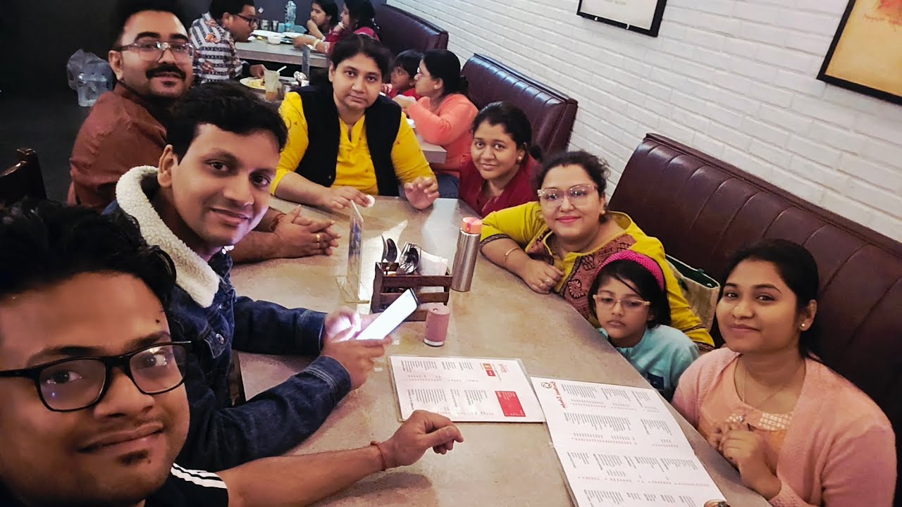অনেক দিন পর যখন সবার সঙ্গে দেখা হয় ।