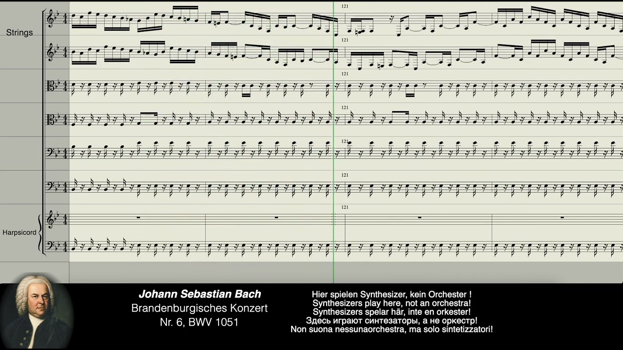 Bach Digital: Brandenburgisches Konzert Nr.6, BWV 1051