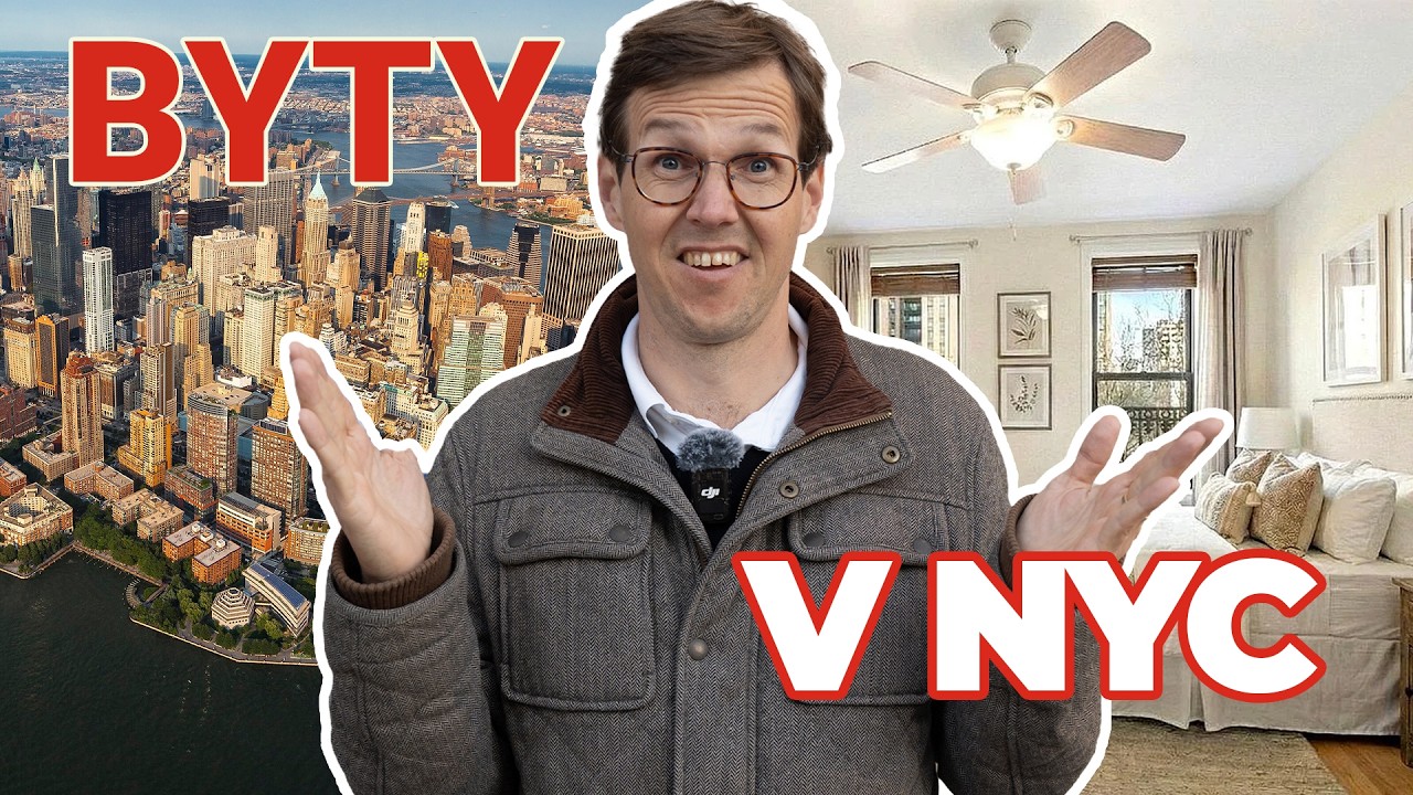 Jsou byty levnější v Praze, nebo v New Yorku?