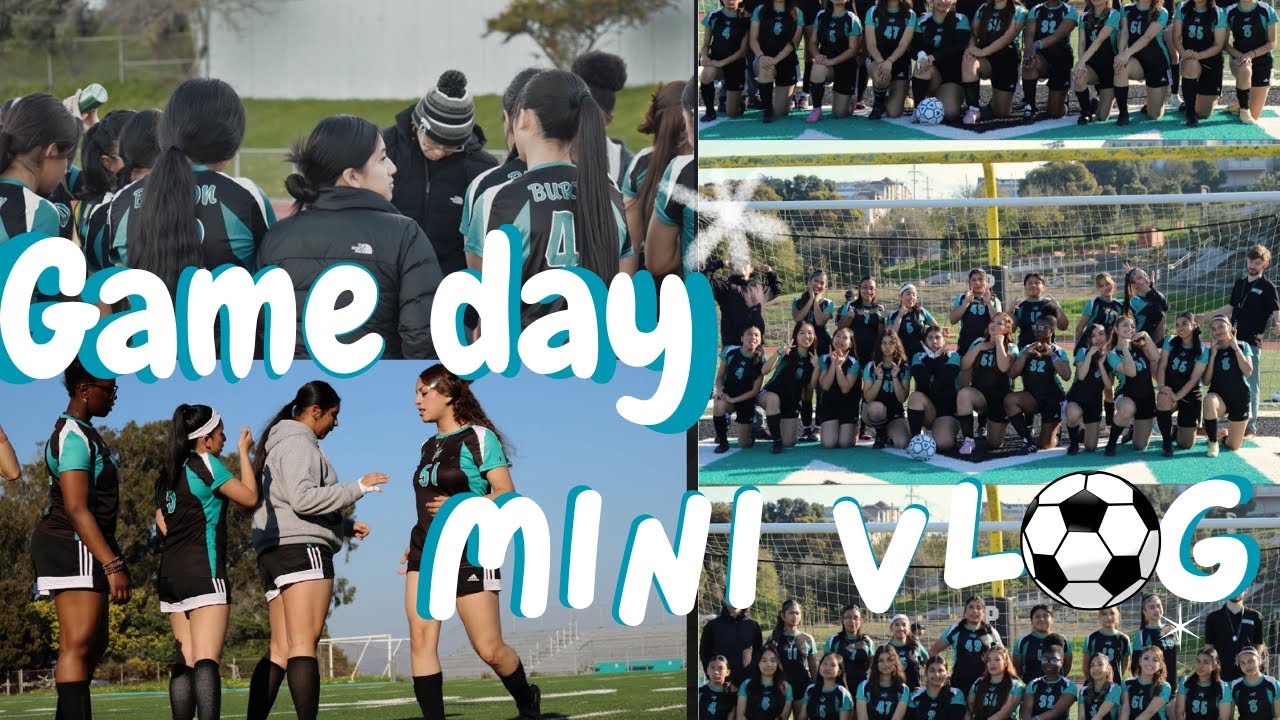Game day !! Mini Vlog ꨄ︎/Day in my life (soccer)pt2