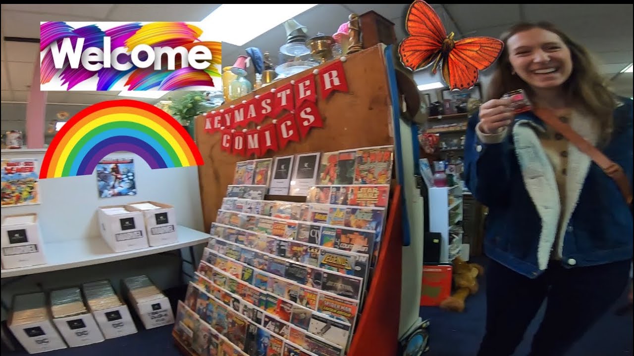 WELCOMED INTO COMIC BOOK SHOPS IN WINSTON SALEM NC / VLOG