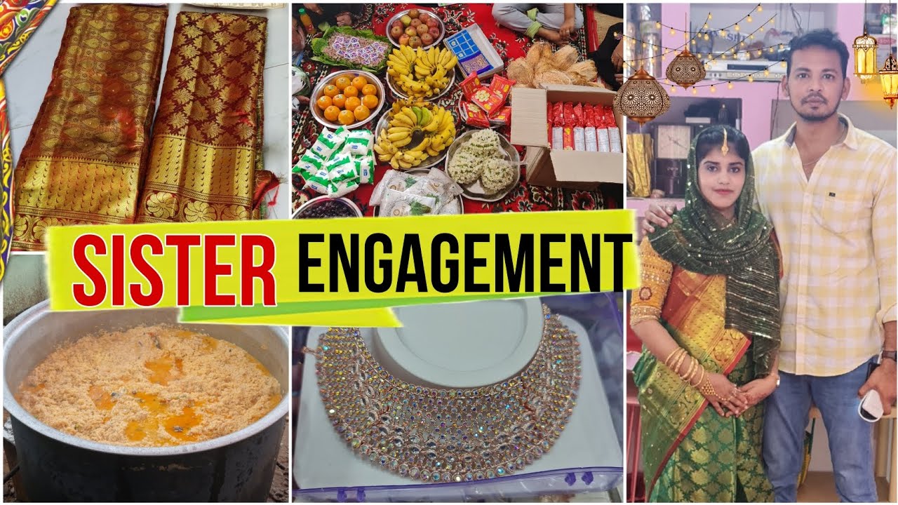 தங்கச்சி நிச்சயதார்த்தம் 🎊~ My Sister Engagement Ceremony 🎉~ Muslim Engagement Function ~ Tamil Vlog