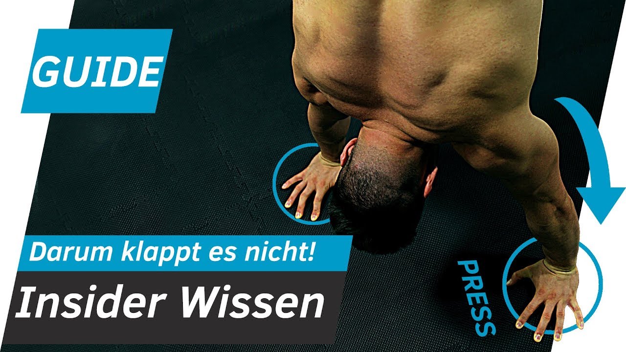 Warum du den Handstand NICHT halten kannst - HANDSTAND ÜBUNGEN | Andiletics