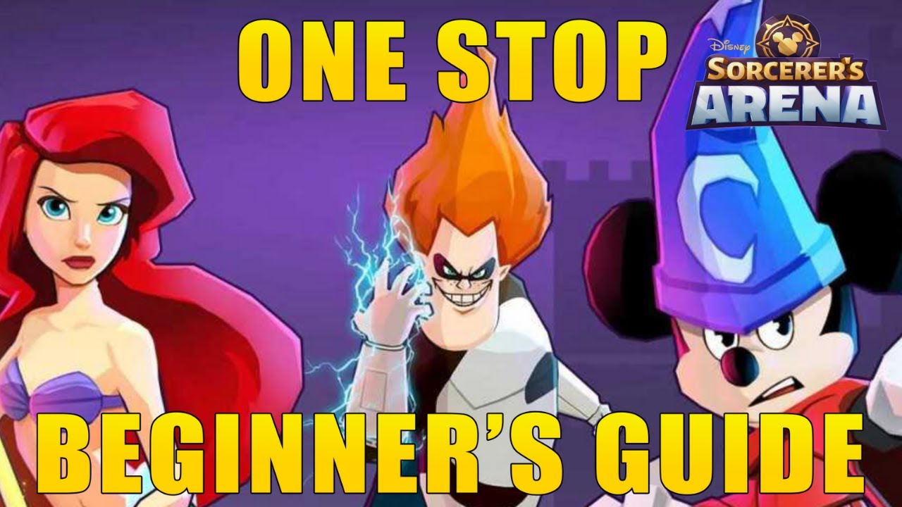 Beginner's guide for Disney Sorcerer's Arena LVL1-20. Tips & Tricks