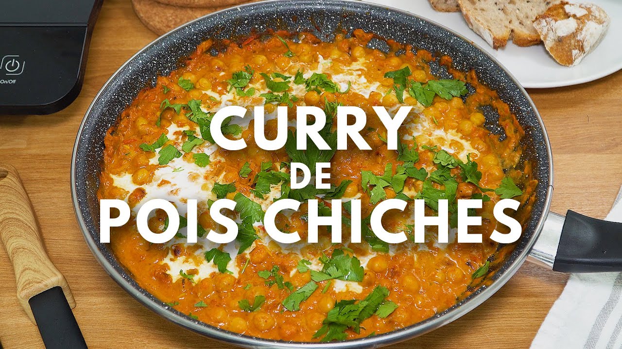 Curry de pois chiches 🍛