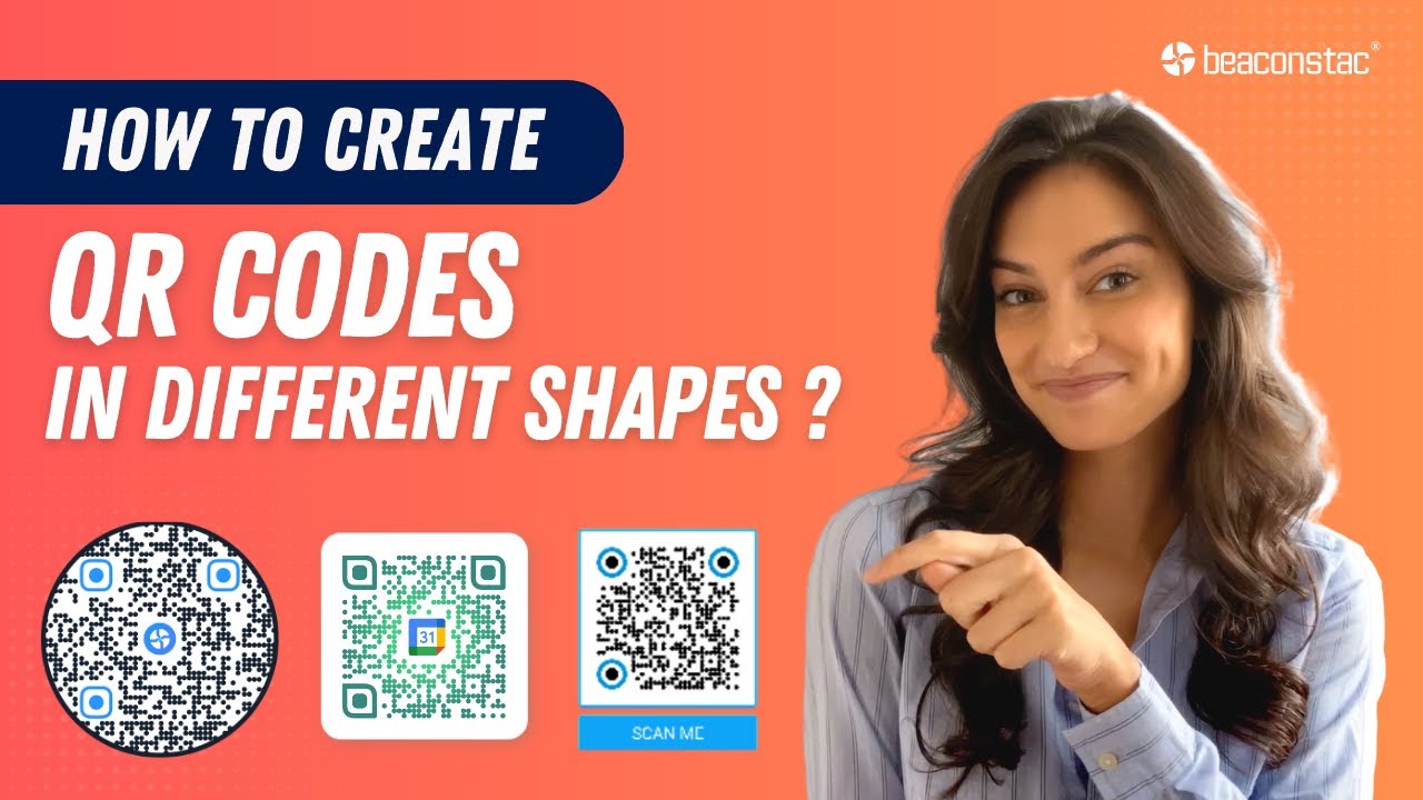 How to Create QR Codes in Different Shapes! 🟢 🟦