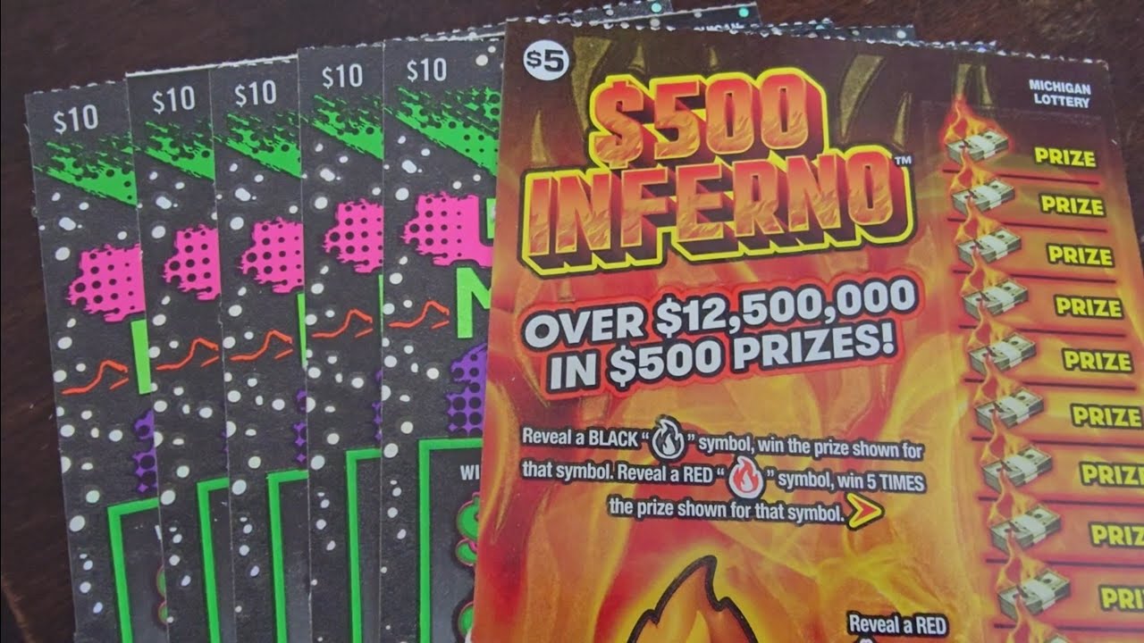 MI Lottery - 🍺🍺SUPER BOWL HALFTIME SCRATCH🍺🍺 - 🔥🔥RULE OF 5🔥🔥 - Let's make some money!💲💲💲 #lottery 