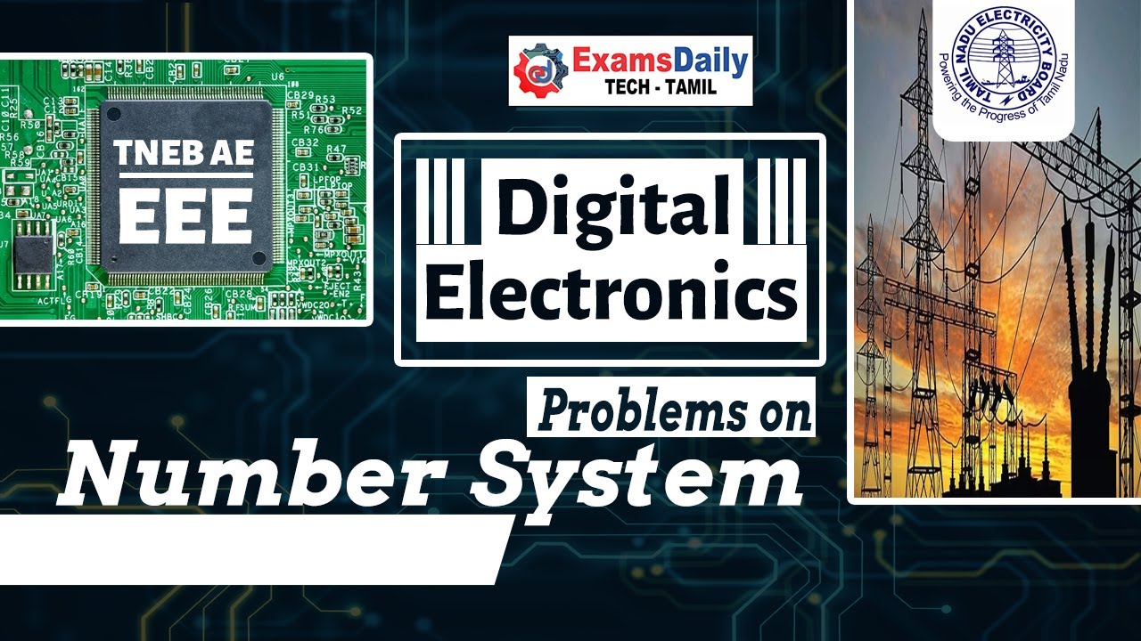 TNEB AE Exam | Digital electronics - Problem on Number system | EEE Online Classes