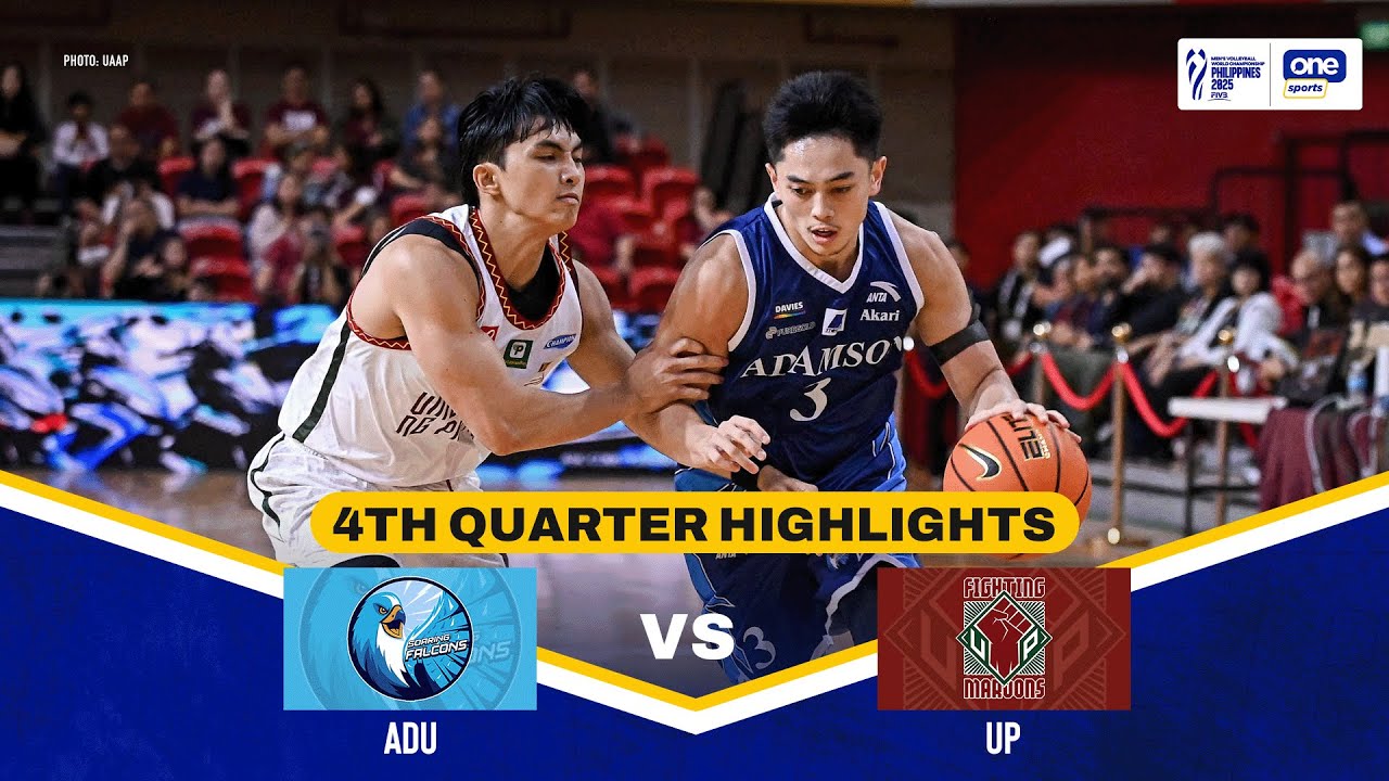 UP vs. AdU | 4TH QUARTER HIGHLIGHTS | UAAP SEASON 88 MEN&rsquo;S BASKETBALL | SEPTEMBER 24, 2025