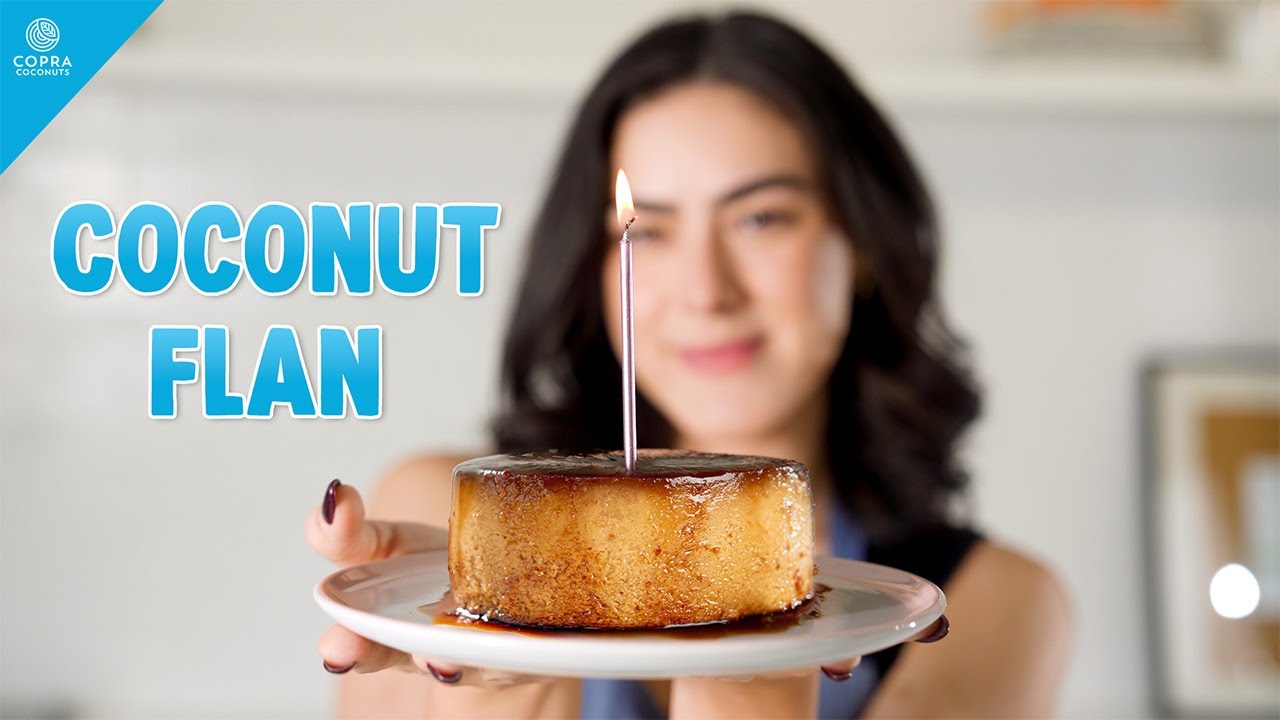 Coconut Flan 🍮 #TasteTheRealThing