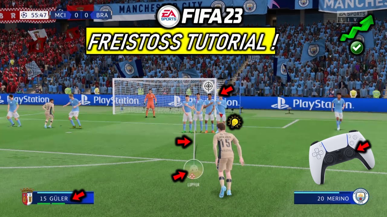 FIFA 23: So machst du jeden Freistoß rein 📃💡| Freistoss Tutorial | Tipps & Tricks