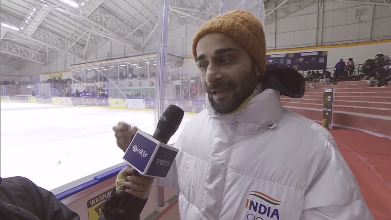 Vishwaraj Jadeja - India's fastest long distance Ice skater | Khelo India Winter Games 2026