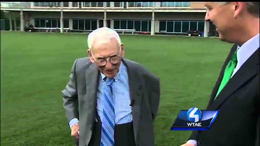 Dan Rooney at training camp at Saint Vincent College