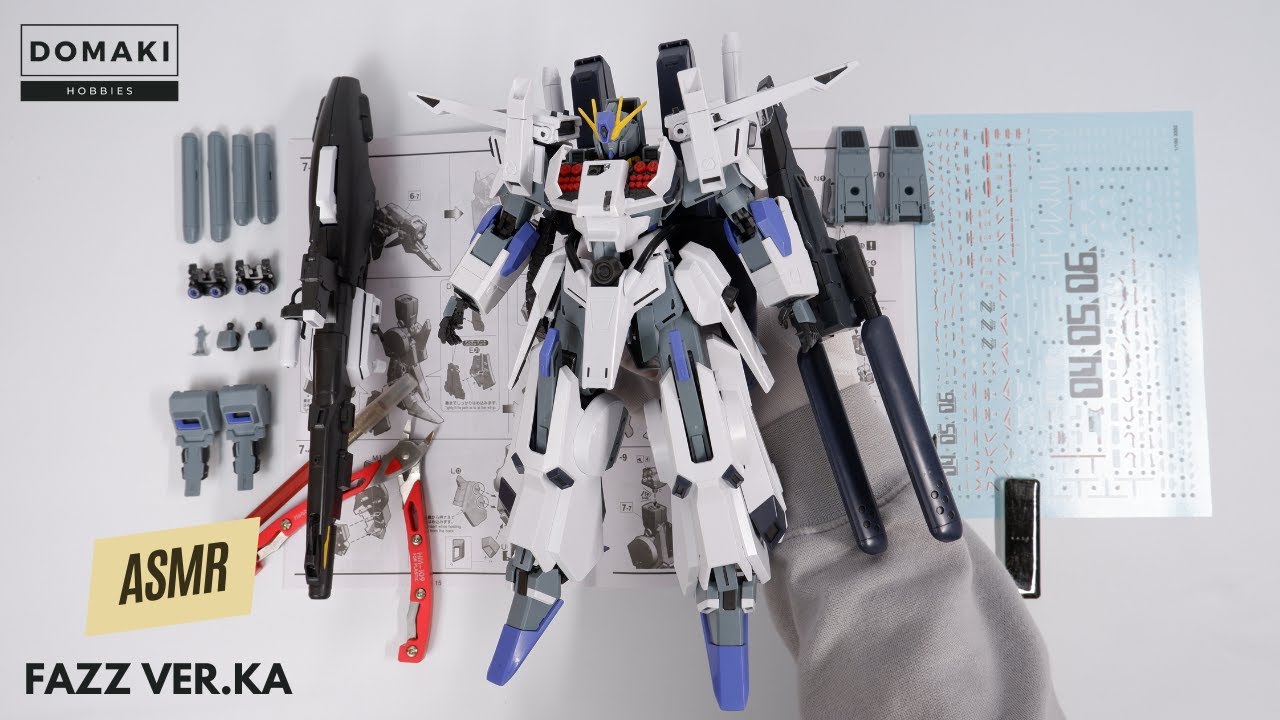 Fazz Ver.Ka 1/100 MG ASMR Build Speed Build Model Kit 3302 AA Model