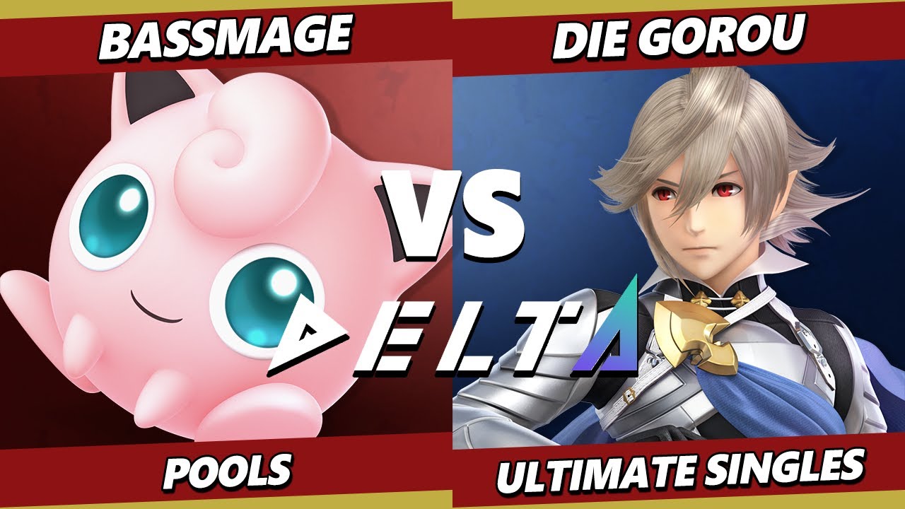 Delta 8 - BassMage (Jigglypuff) Vs. Die-Gorou (Corrin) Smash Ultimate - SSBU