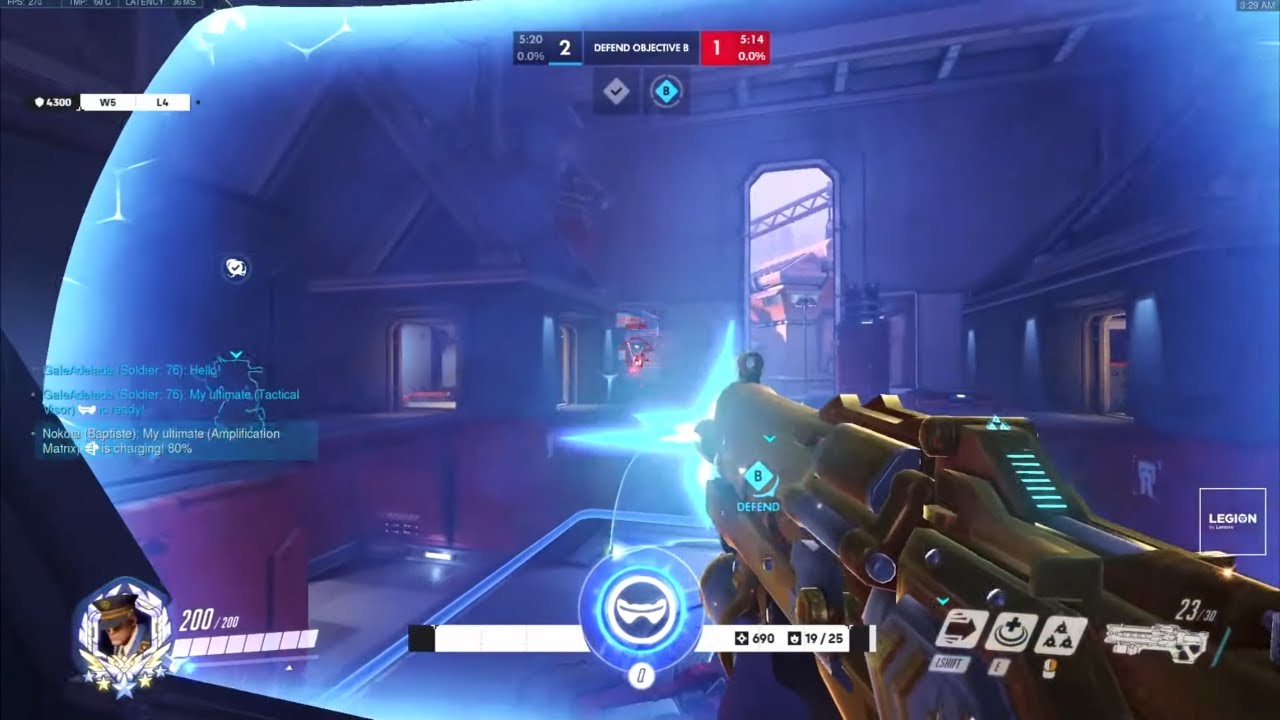 GALE BEST SOLDIER 76 IN THE WORLD?! [ OVERWATCH SEASON 25 TOP 500 ]