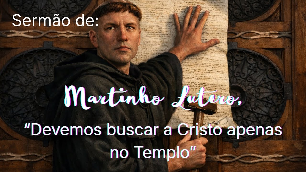 Sermão de, Martinho Lutero. 