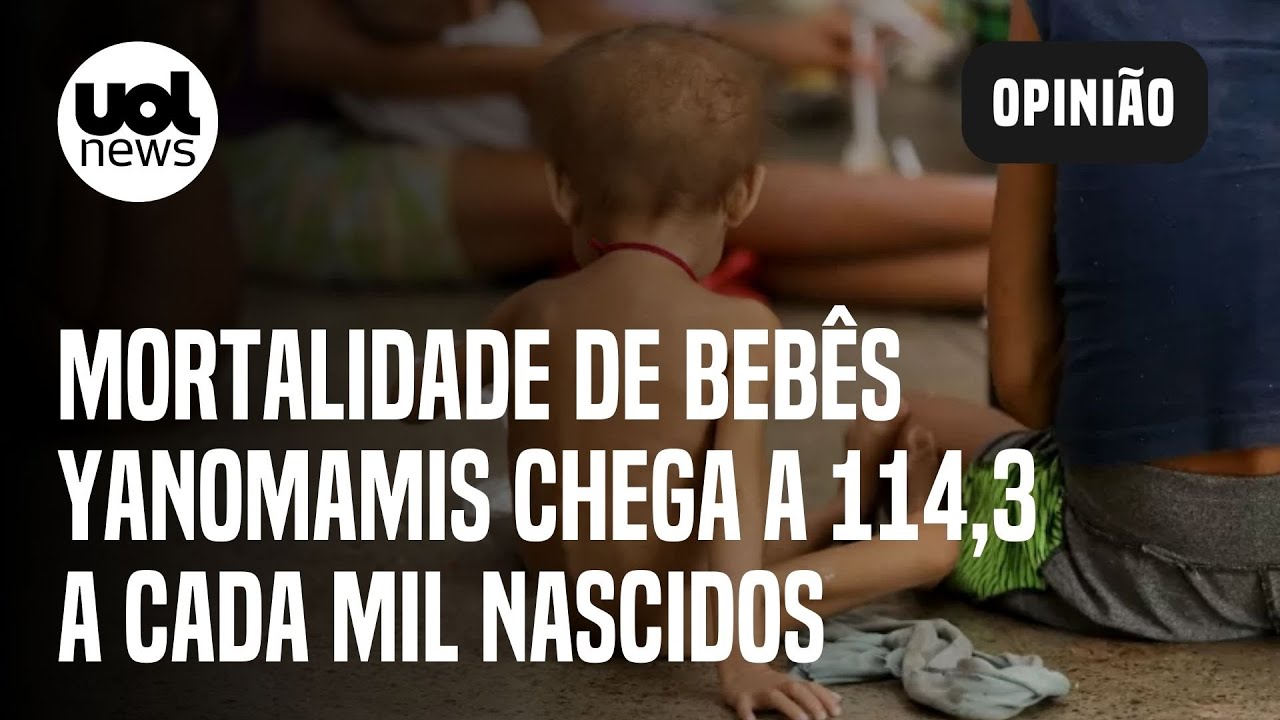 Crise yanomami: Mortalidade infantil entre povo indígena supera a de Serra Leoa, a pior do mundo