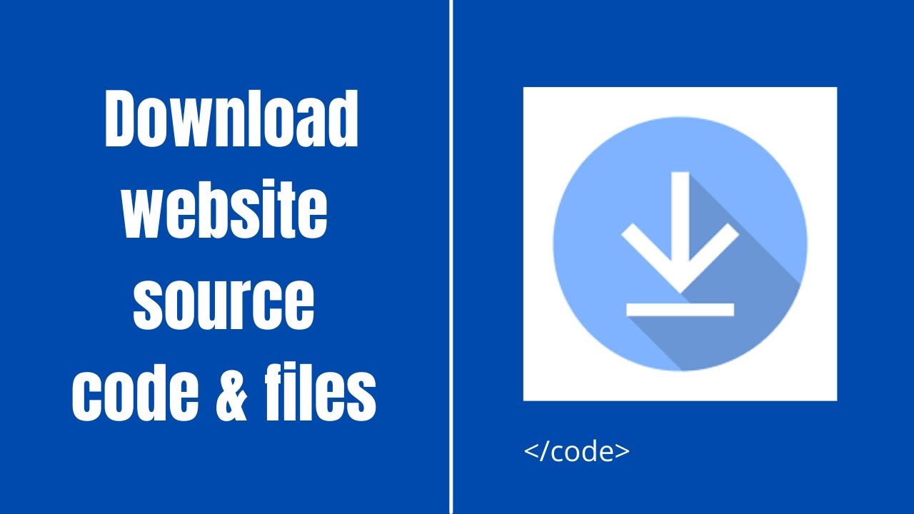 How to Download source code of any website