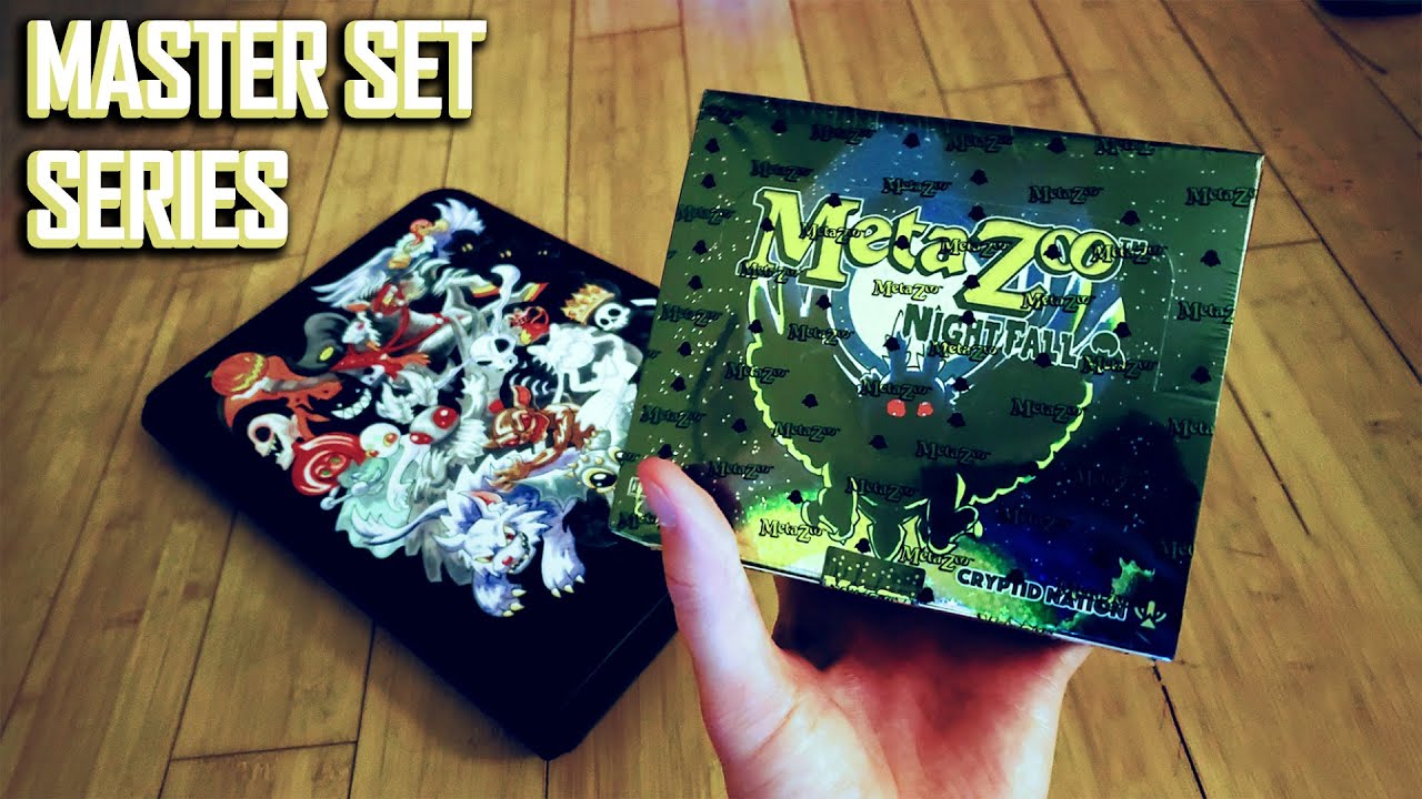 Nightfall Booster Box Opening • MetaZoo Master Set Series