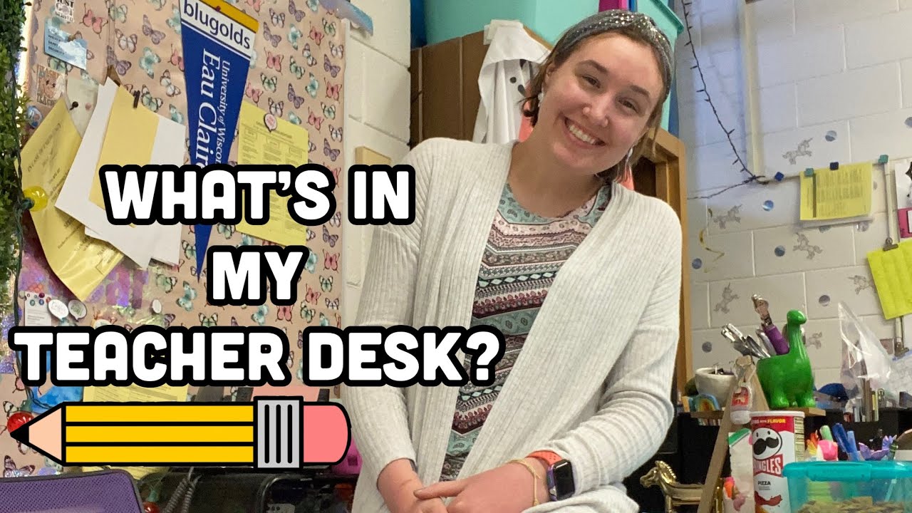 What's in my teacher desk? 2024