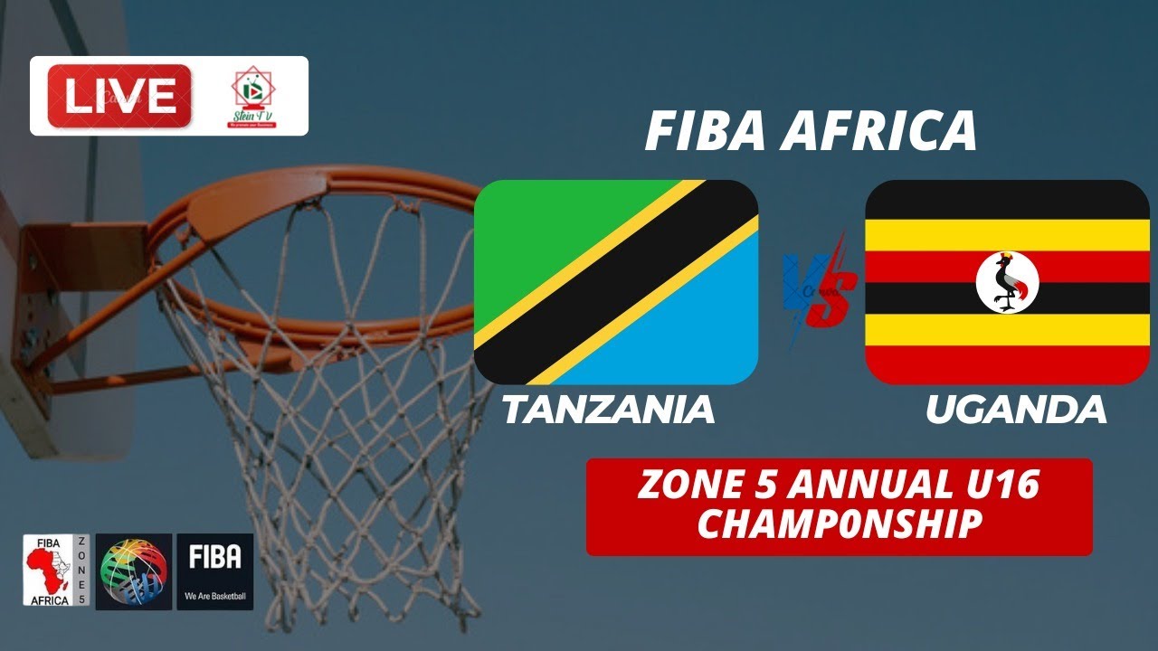 #LIVE, TANZANIA VS UGANDA [M] FIBA ZONE 5 U16 2025 TAZAMA MUBASHARA