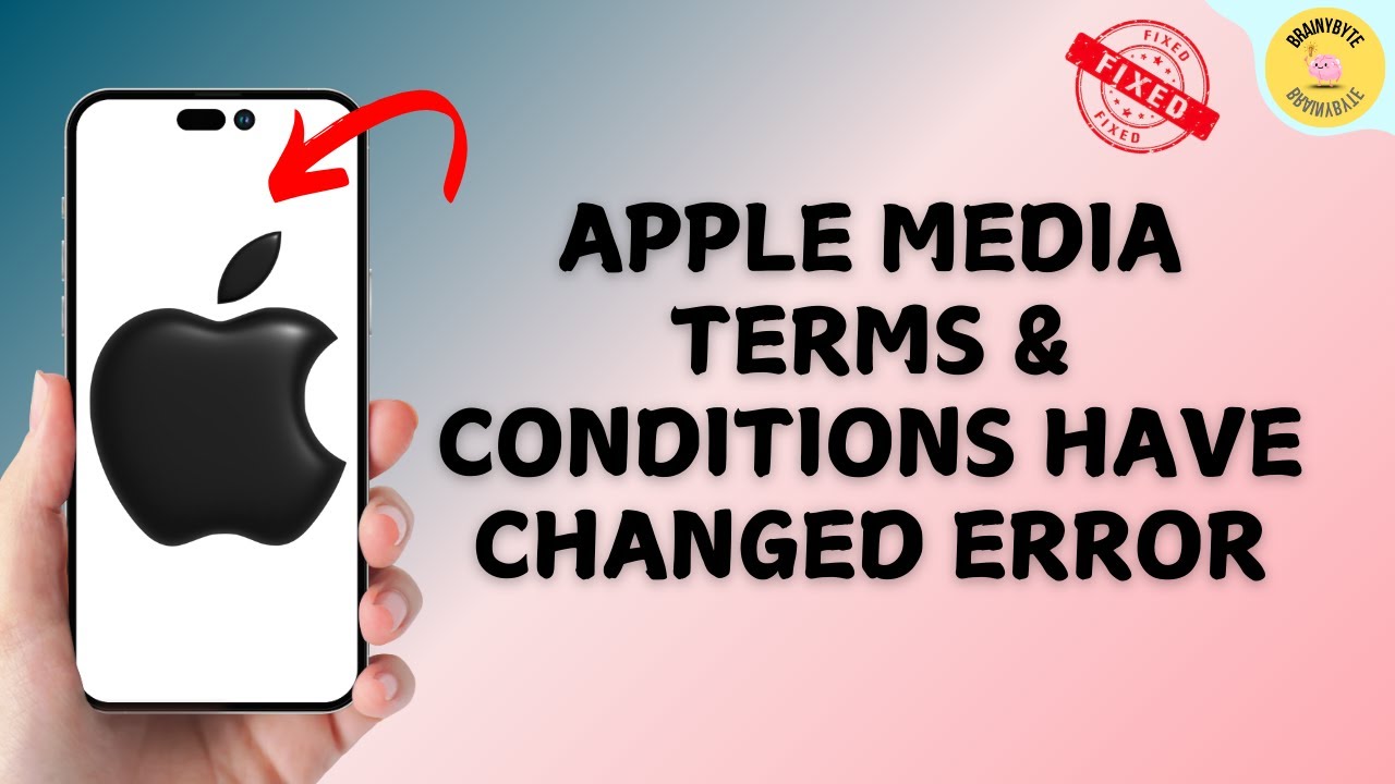 How To Fix Apple Media Terms and Conditions Have Changed Error in iPhone